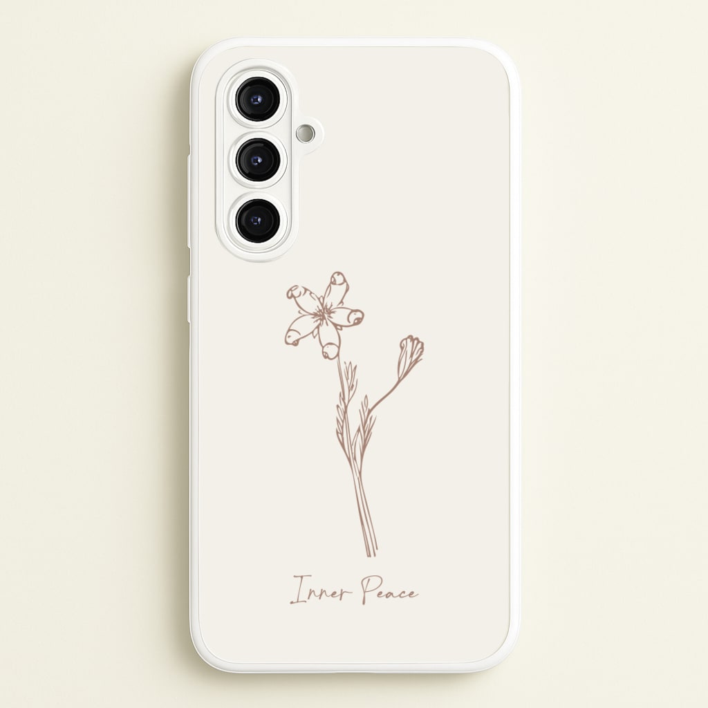 Inner Peace - Clean Girl Aesthetic Phone Case for Galaxy A16