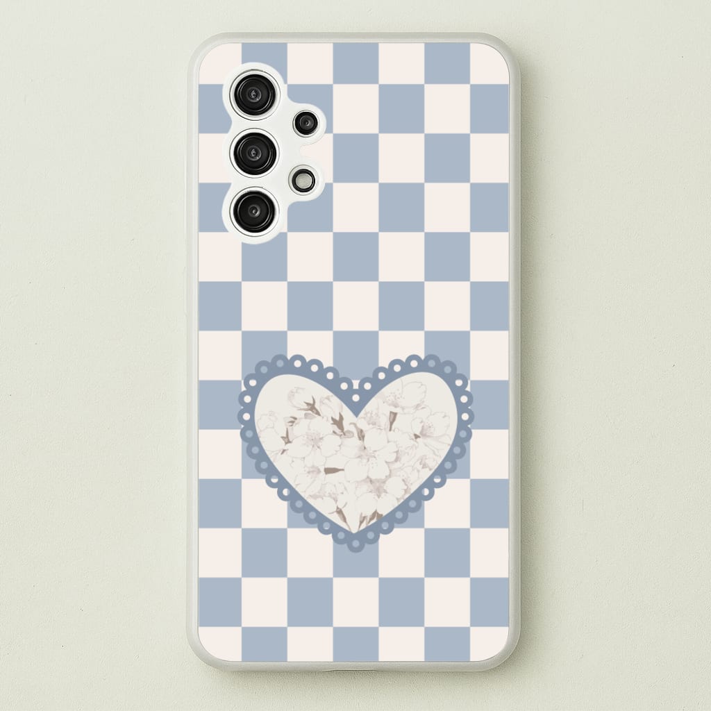 Doily Flower  - Clean Girl Aesthetic Phone Case for Galaxy A13