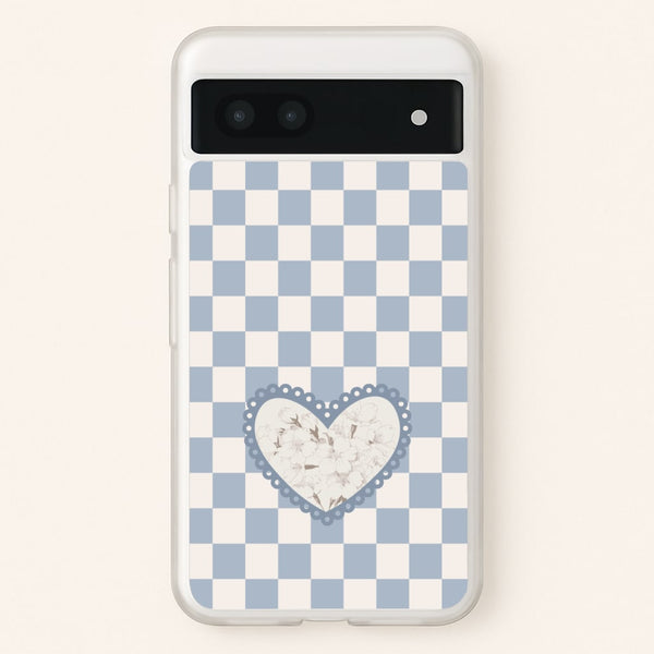 Doily Flower - Clean Girl Aesthetic Phone Case for Google Pixel 7a