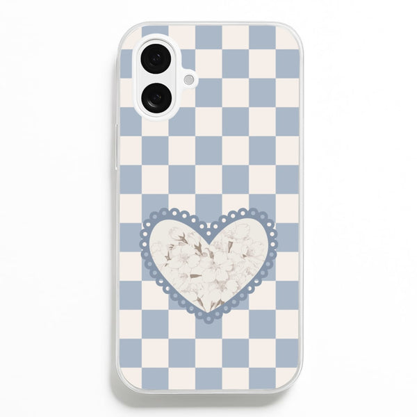 Doily Flower - Clean Girl Aesthetic Phone Case for iPhone 16 Plus