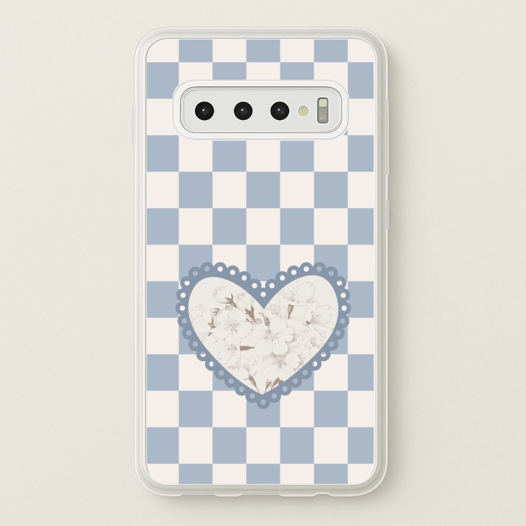 Doily Flower  - Clean Girl Aesthetic Phone Case for Galaxy S10 Plus