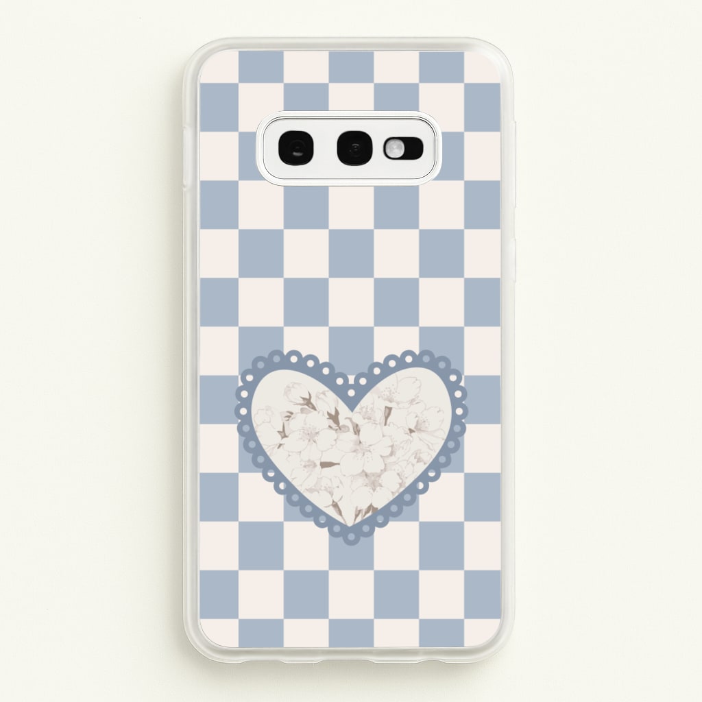 Doily Flower - Clean Girl Aesthetic Phone Case for Galaxy S10e