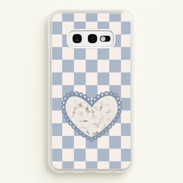 Doily Flower - Clean Girl Aesthetic Phone Case for Galaxy S10e