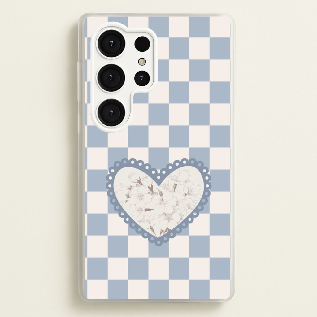 Doily Flower - Clean Girl Aesthetic Phone Case for Galaxy S25 Ultra