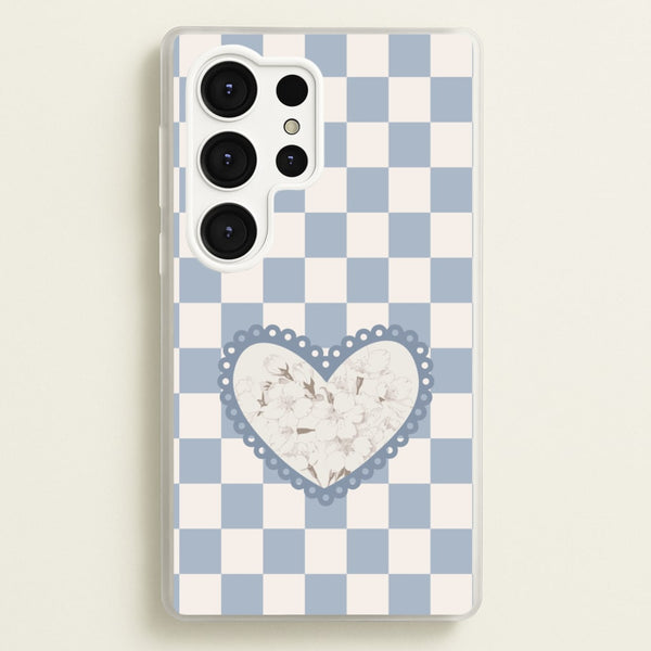 Doily Flower - Clean Girl Aesthetic Phone Case for Galaxy S25 Ultra