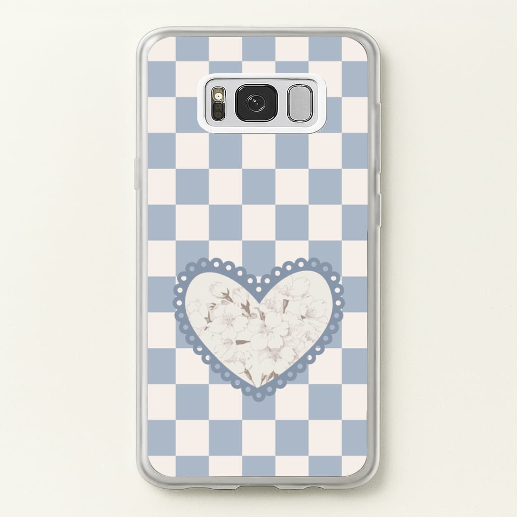 Doily Flower - Clean Girl Aesthetic Phone Case for Galaxy S8