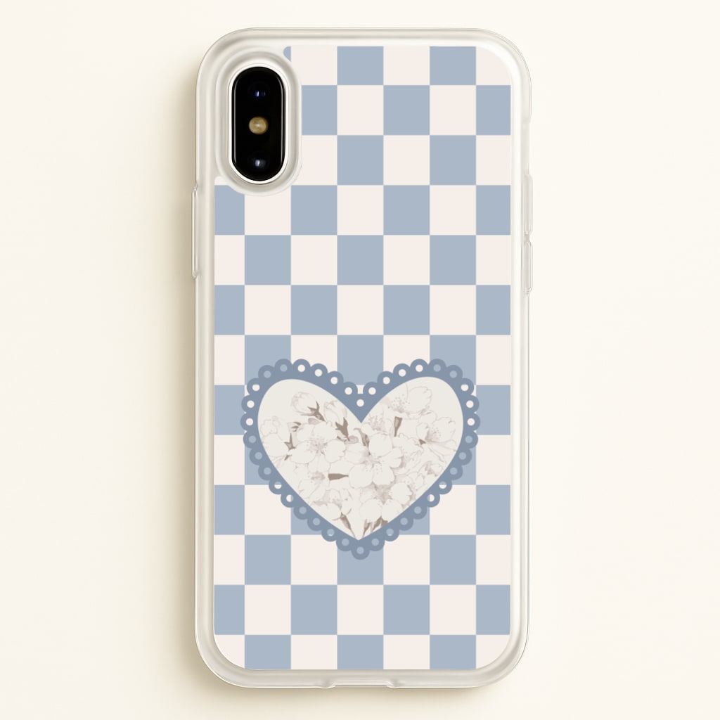 Doily Flower - Clean Girl Aesthetic Phone Case for iPhone X / XS
