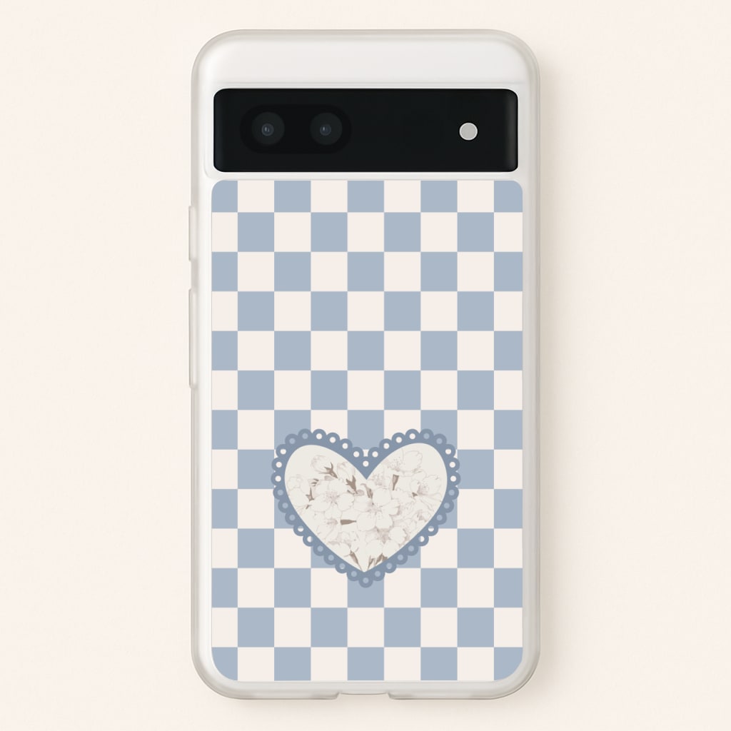Doily Flower - Clean Girl Aesthetic Phone Case for Google Pixel 6a