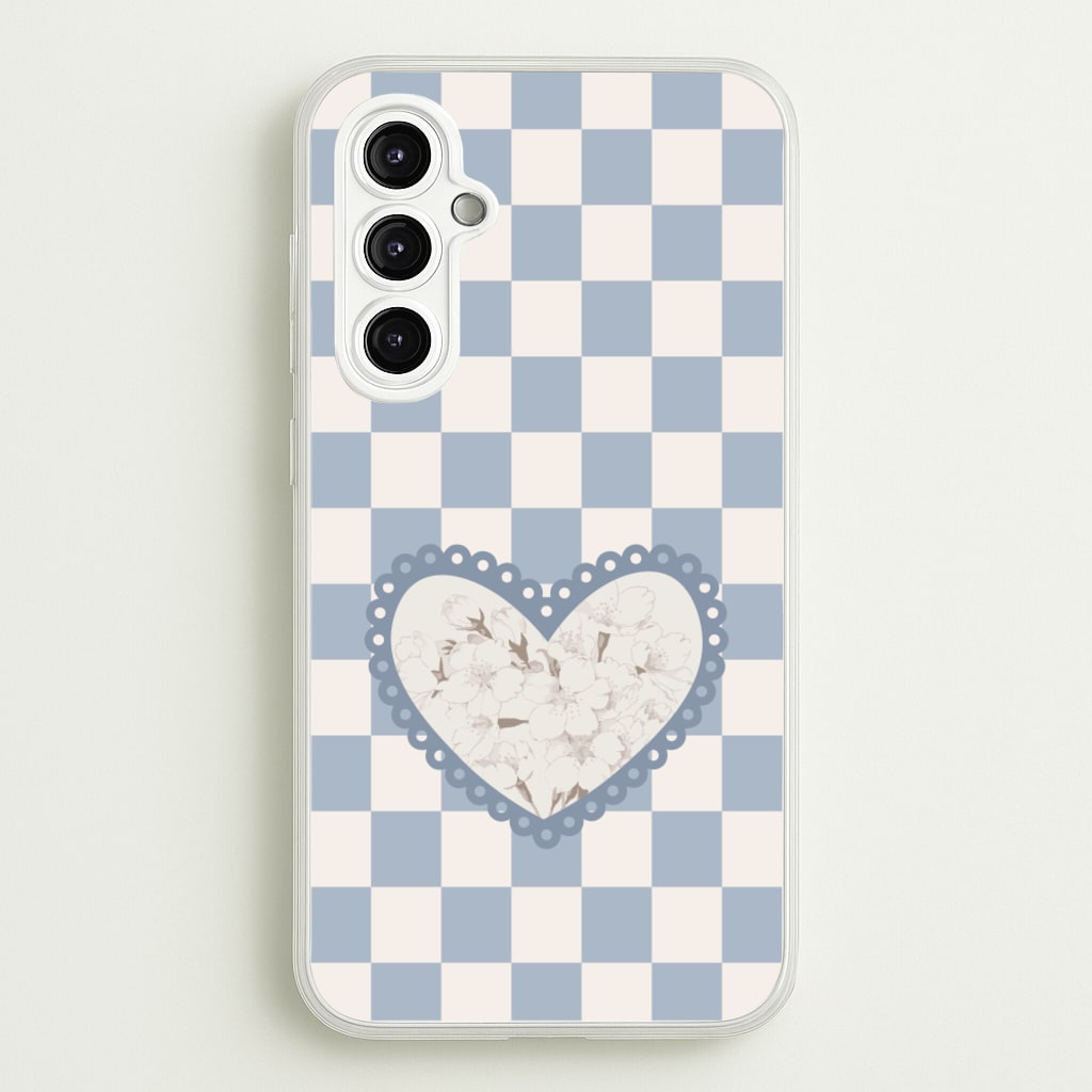 Doily Flower - Clean Girl Aesthetic Phone Case for Galaxy A14