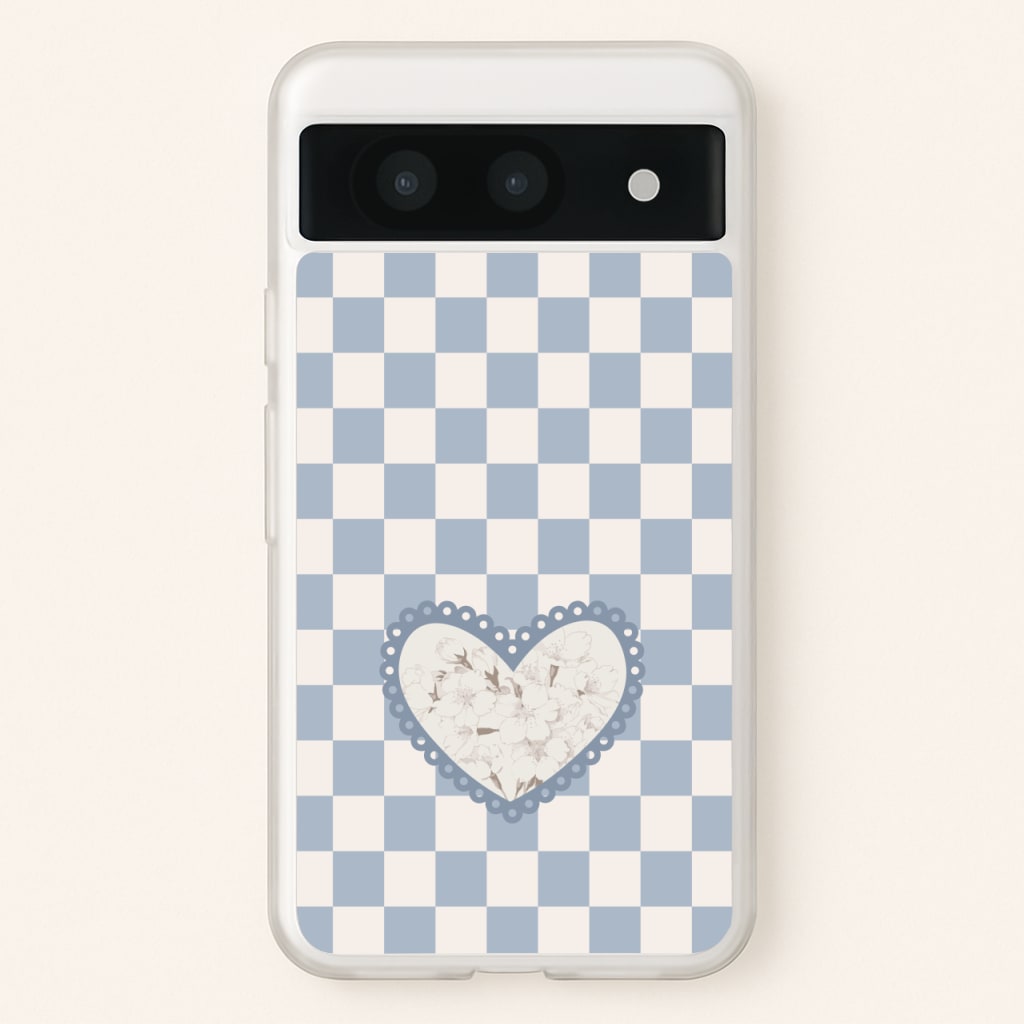 Doily Flower - Clean Girl Aesthetic Phone Case for Google Pixel 8a