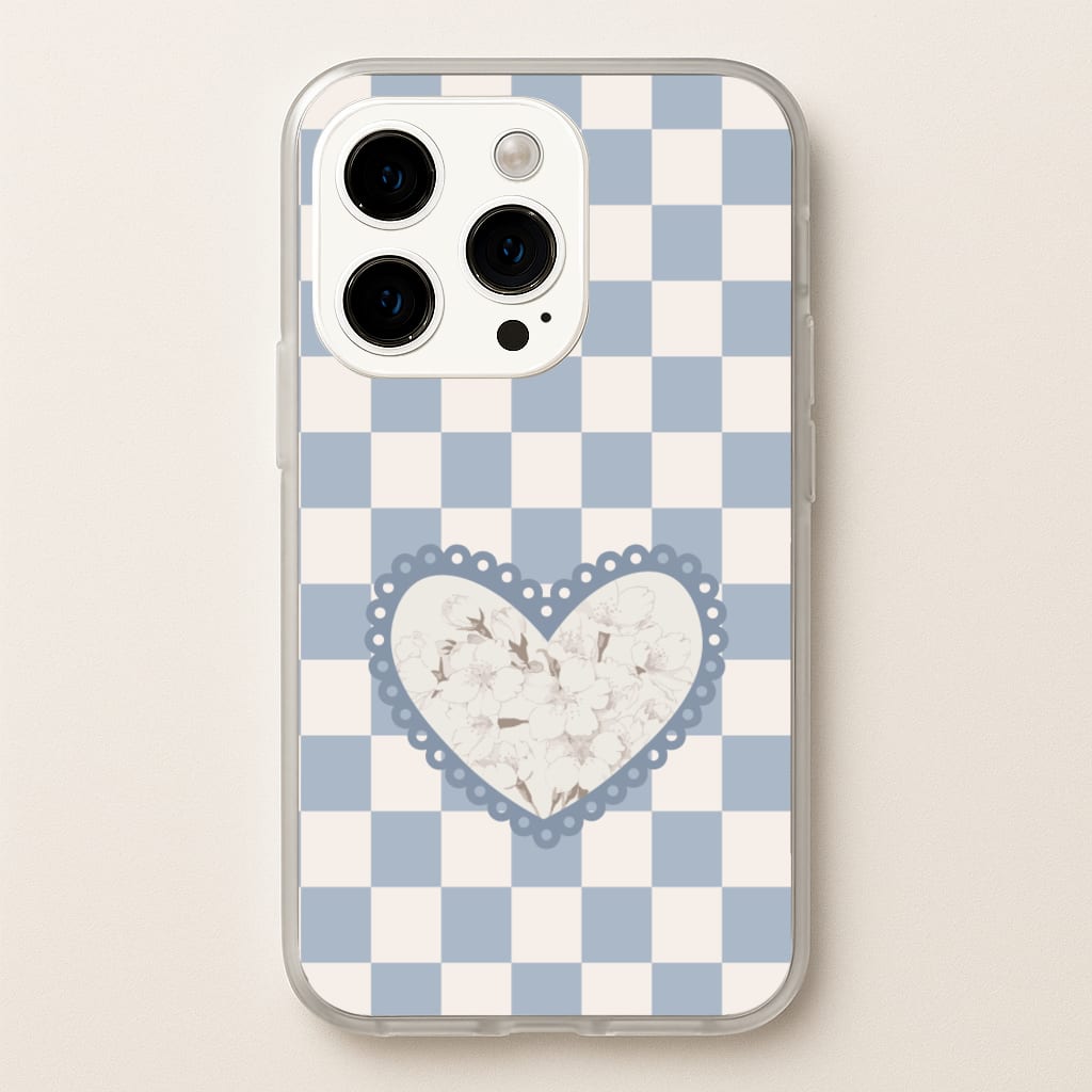 Doily Flower  - Clean Girl Aesthetic Phone Case for iPhone 15 Pro