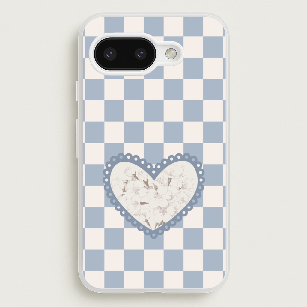 Doily Flower - Clean Girl Aesthetic Phone Case for Google Pixel 9a