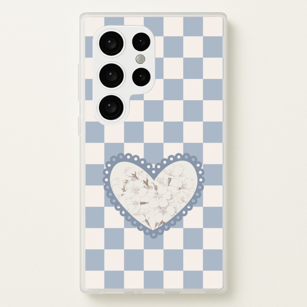 Doily Flower - Clean Girl Aesthetic Phone Case for Galaxy S24 Ultra