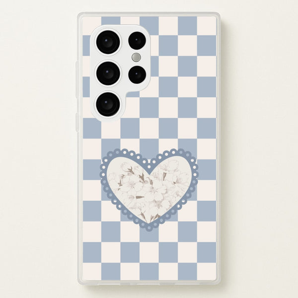 Doily Flower - Clean Girl Aesthetic Phone Case for Galaxy S24 Ultra