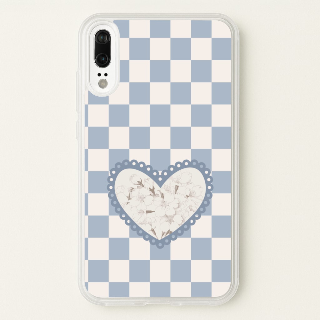 Doily Flower - Clean Girl Aesthetic Phone Case for Huawei P20
