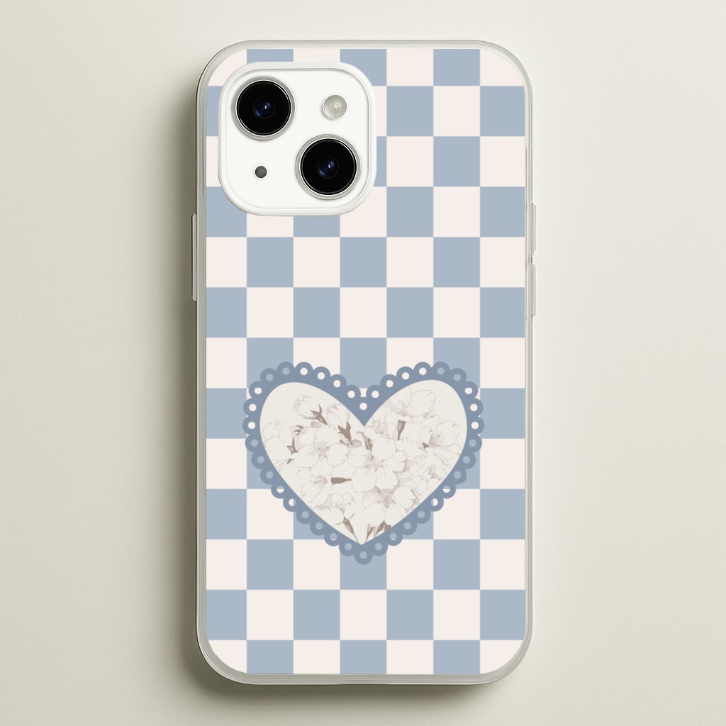 Doily Flower - Clean Girl Aesthetic Phone Case for iPhone 14 Plus