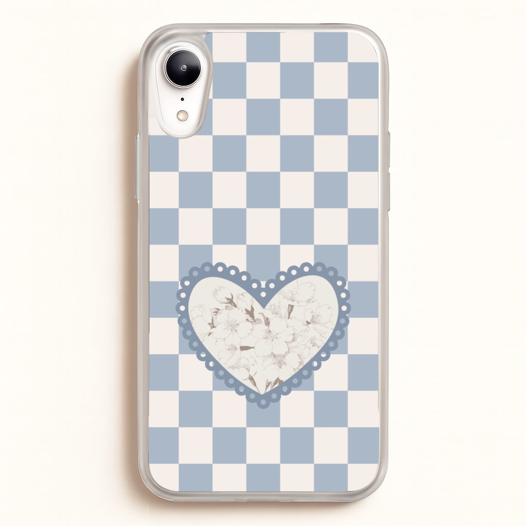 Doily Flower  - Clean Girl Aesthetic Phone Case for iPhone XR