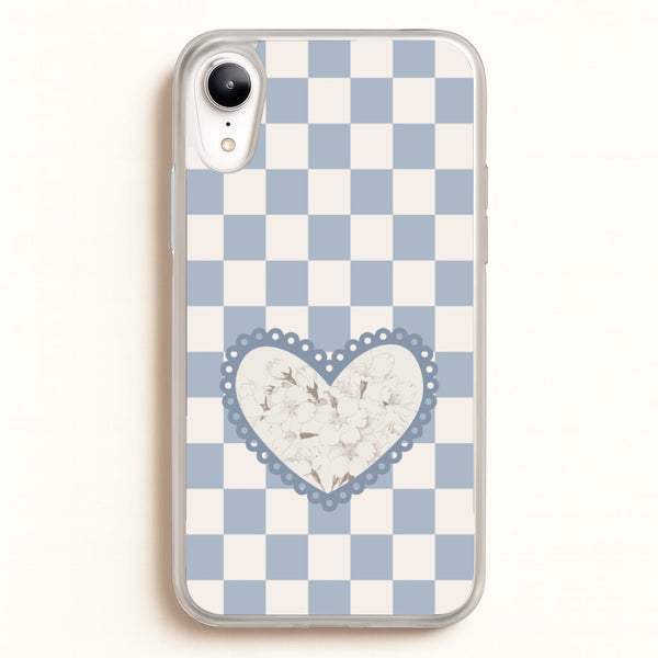 Doily Flower - Clean Girl Aesthetic Phone Case for iPhone XR
