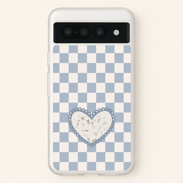Doily Flower - Clean Girl Aesthetic Phone Case for Google Pixel 7 Pro