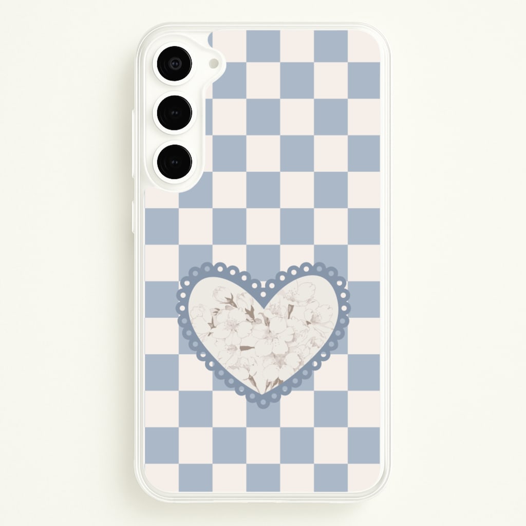 Doily Flower - Clean Girl Aesthetic Phone Case for Galaxy S23 Plus