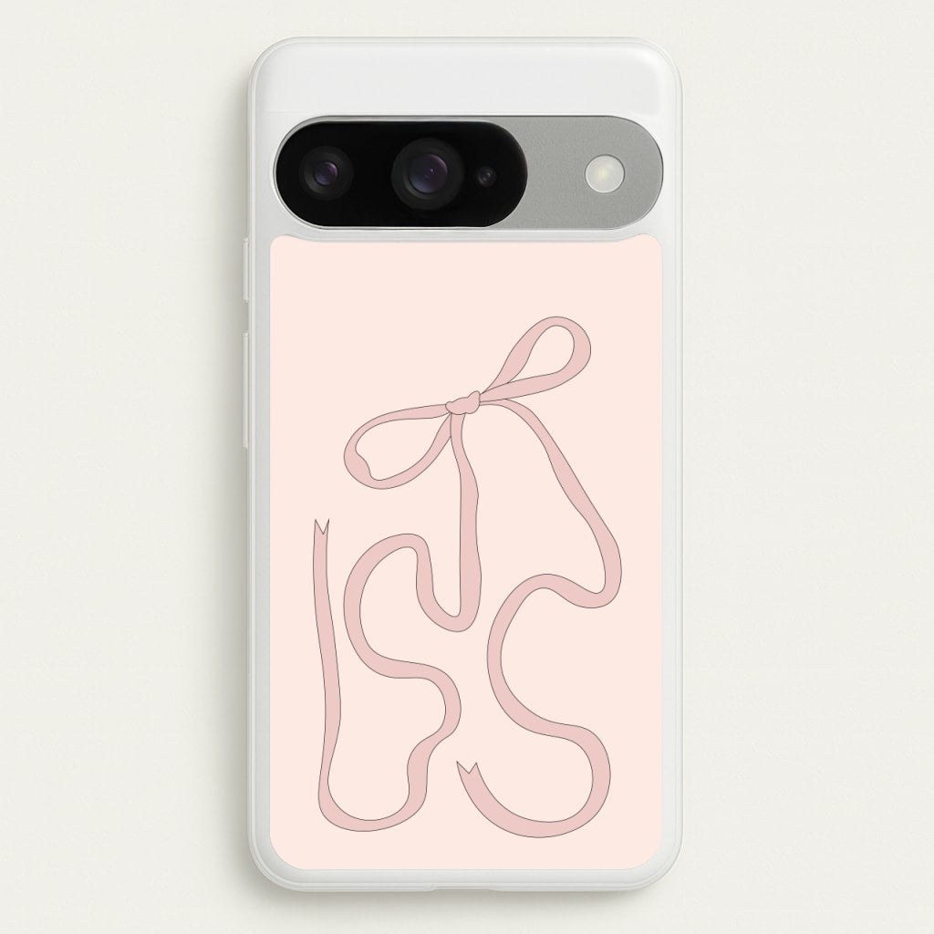 Pink Ribbon Phone Case for Google Pixel 10 / 10 Pro