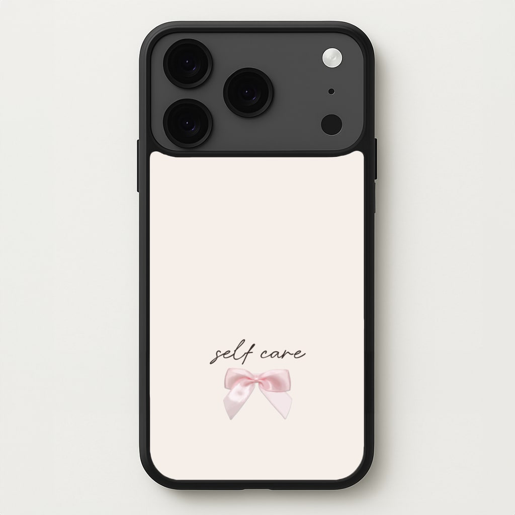 Self Care Phone Case for iPhone 17 Pro Max