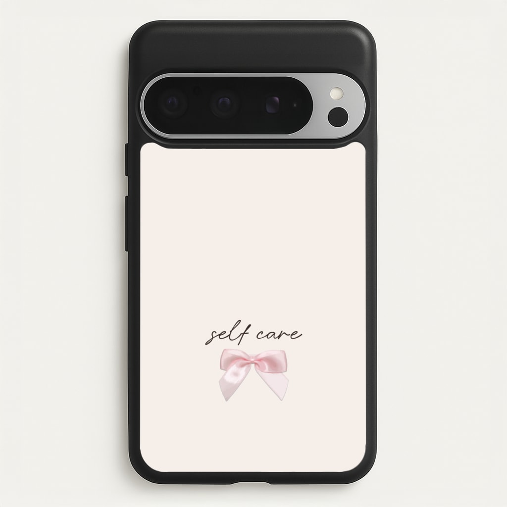 Self Care - Clean Girl Aesthetic Phone Case for Google Pixel 9 Pro XL