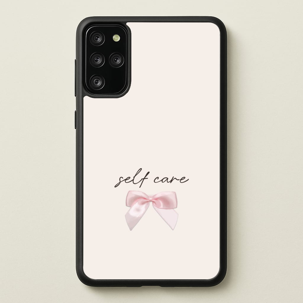 Self Care - Clean Girl Aesthetic Phone Case for Galaxy S20 Plus