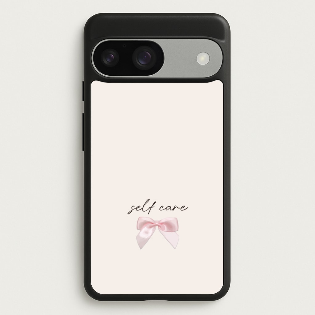 Self Care - Clean Girl Aesthetic Phone Case for Google Pixel 9 / 9 Pro