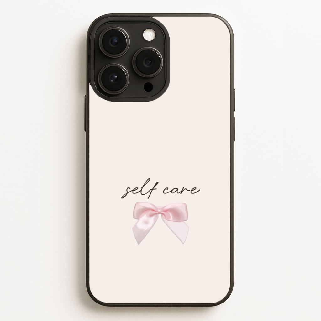 Self Care - Clean Girl Aesthetic Phone Case for iPhone 12 Pro Max