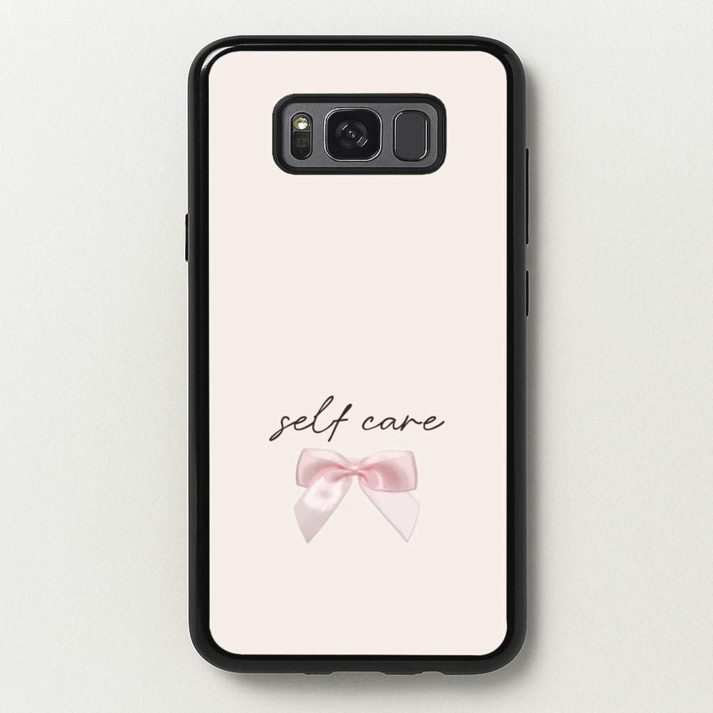 Self Care - Clean Girl Aesthetic Phone Case for Galaxy S8 Plus
