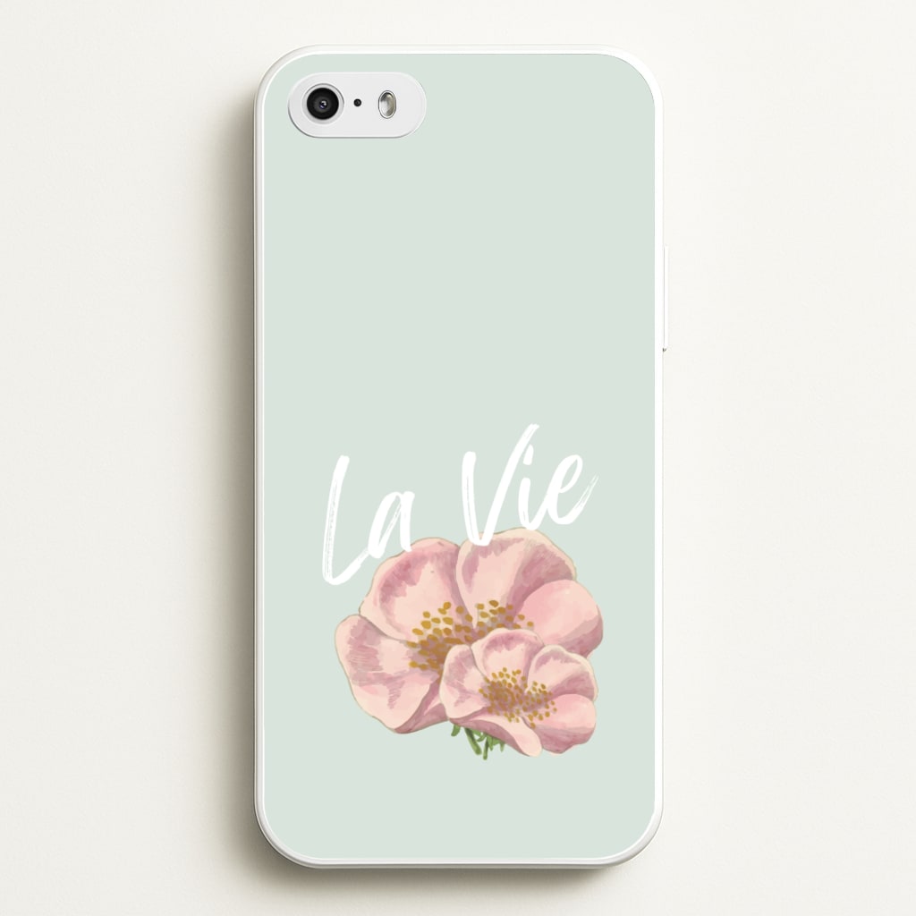 La Vie - Clean Girl Aesthetic Phone Case for iPhone 5 / 5s / SE 2016