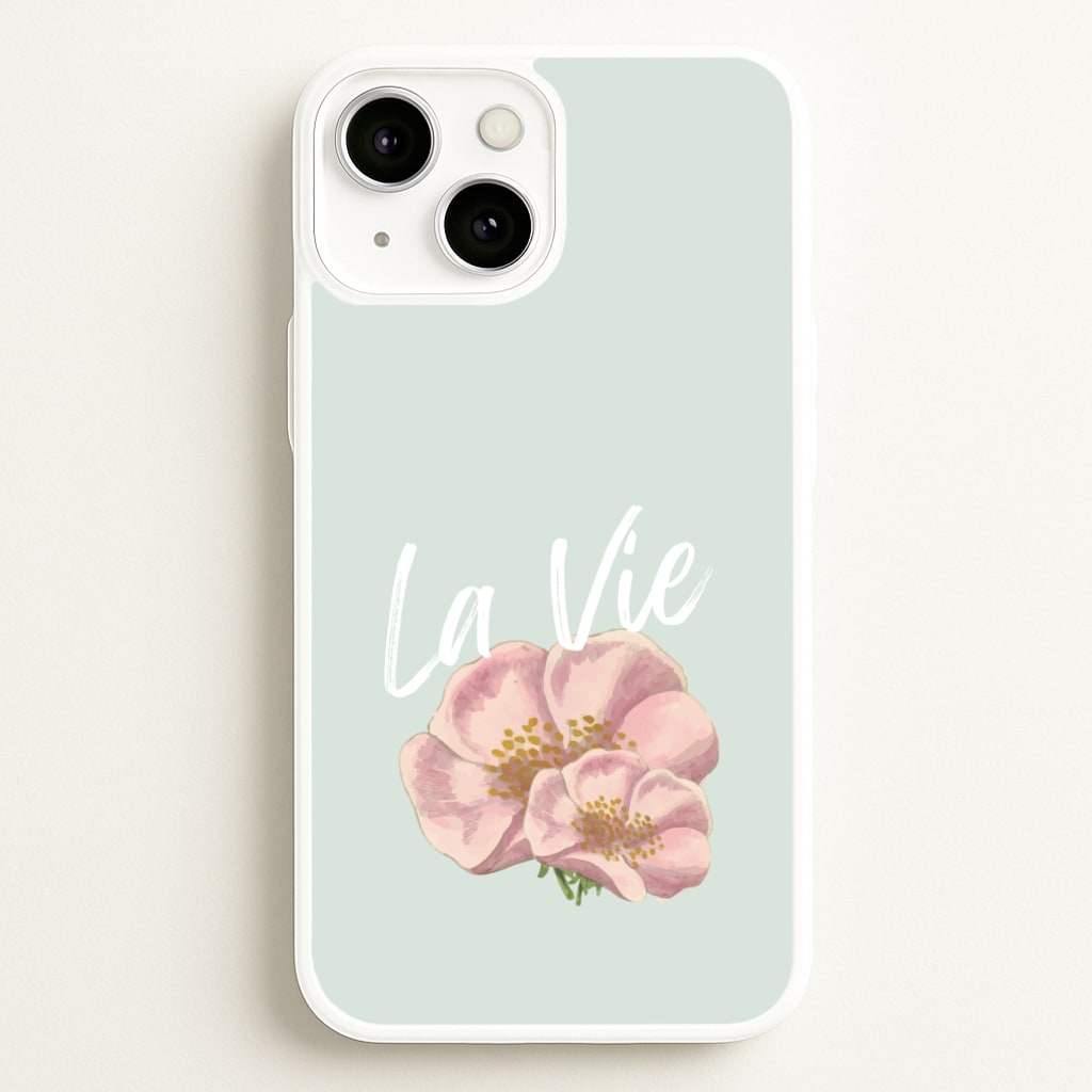 La Vie - Clean Girl Aesthetic Phone Case for iPhone 13