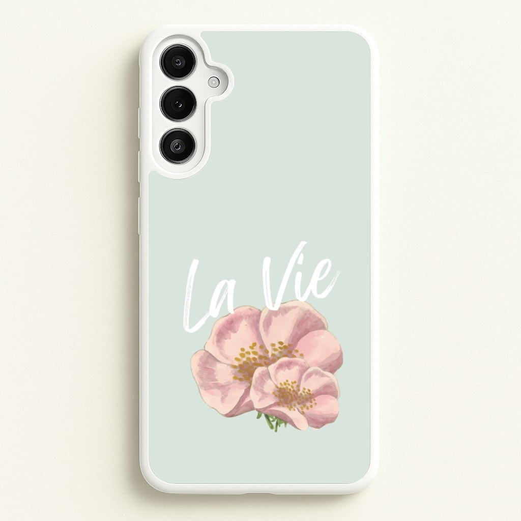 La Vie - Clean Girl Aesthetic Phone Case for Galaxy A34