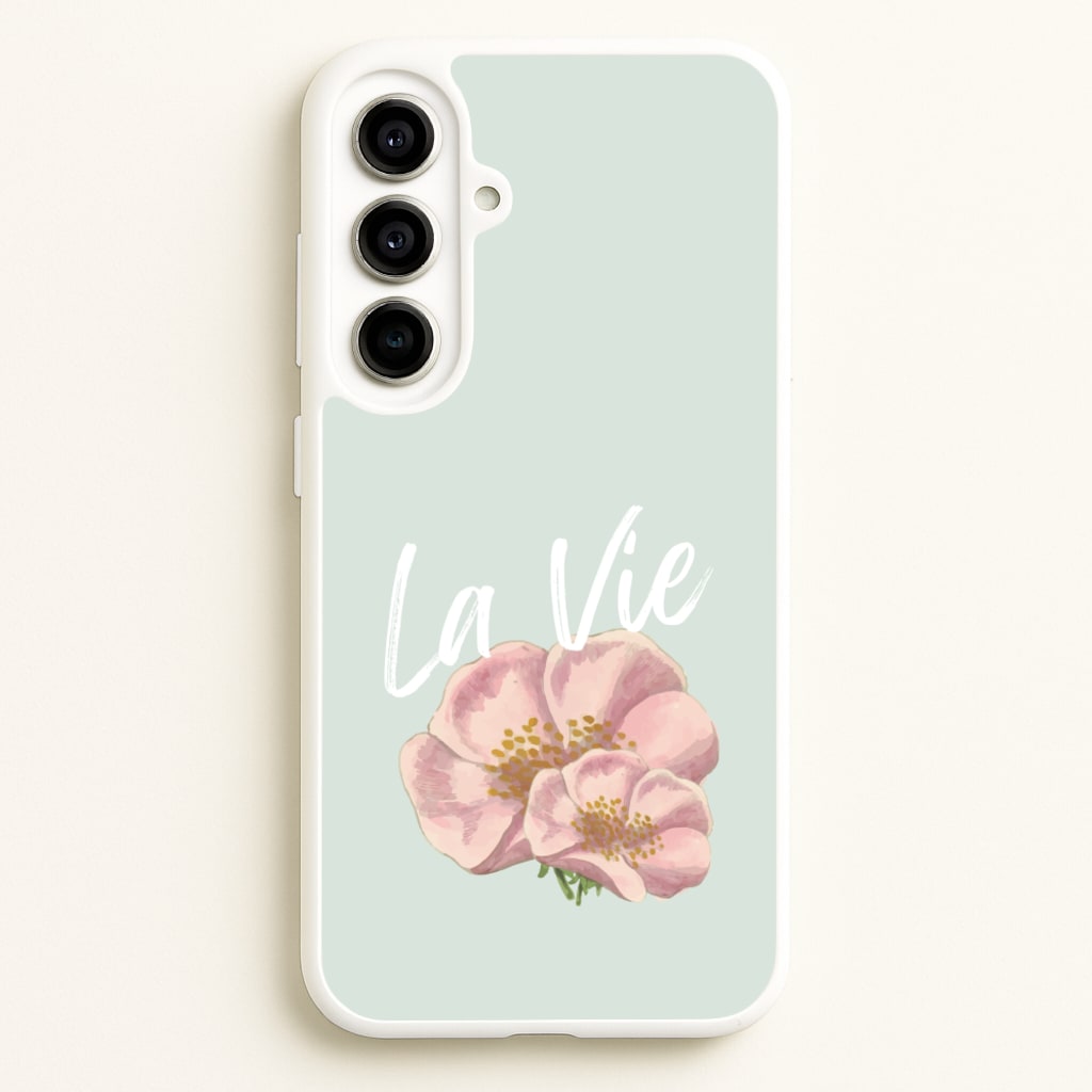La Vie - Clean Girl Aesthetic Phone Case for Galaxy A56