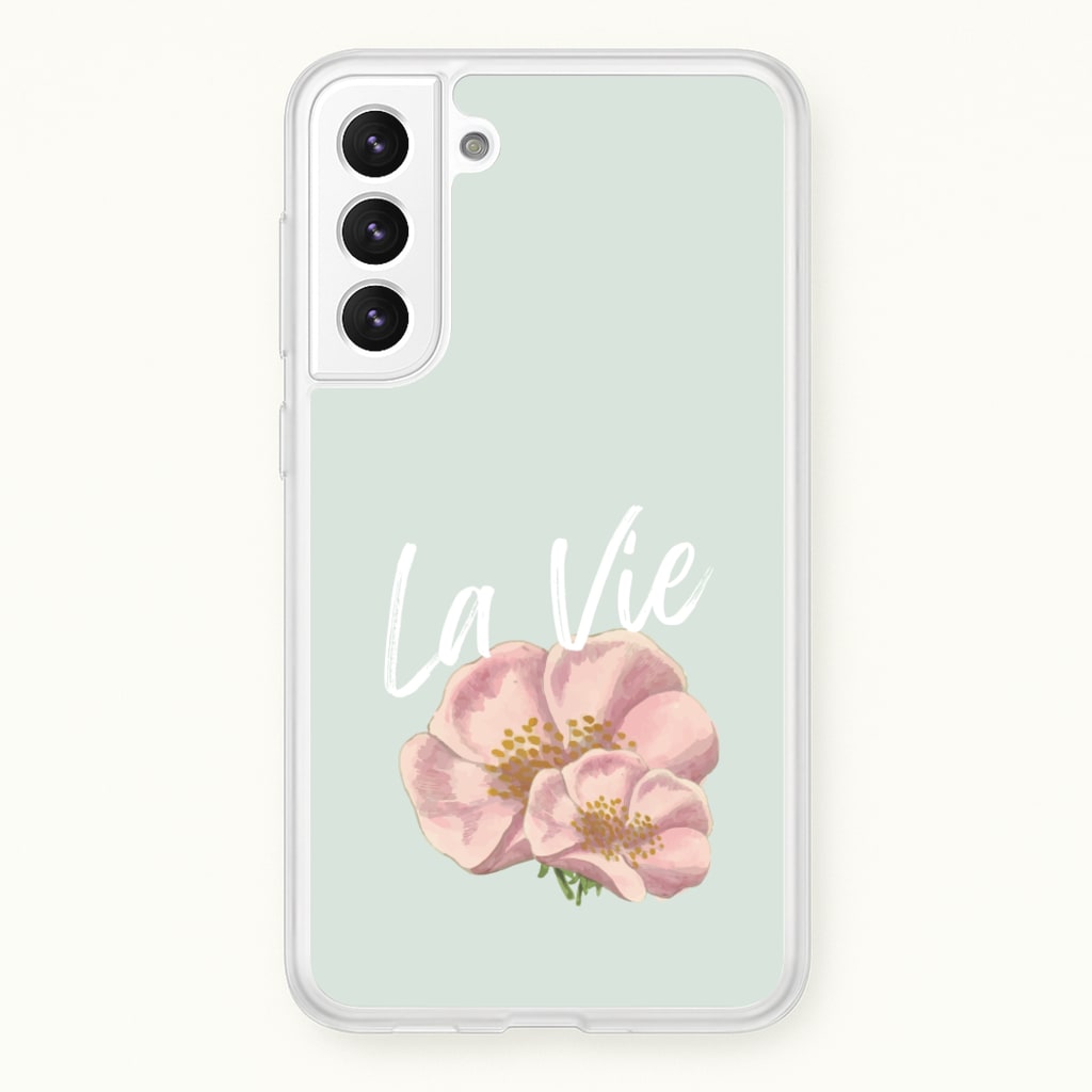 La Vie - Clean Girl Aesthetic Phone Case for Galaxy S22 Plus