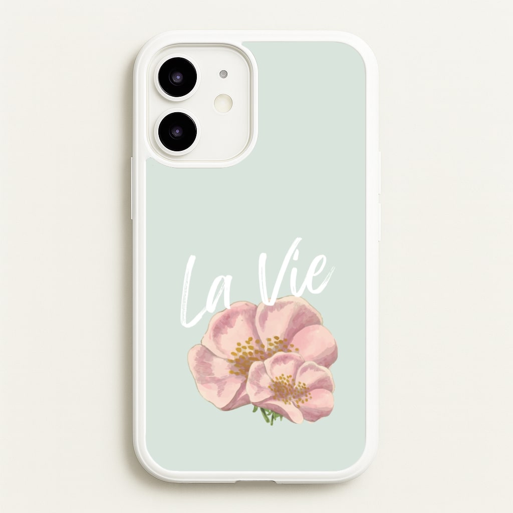 La Vie - Clean Girl Aesthetic Phone Case for iPhone 12 / 12 Pro