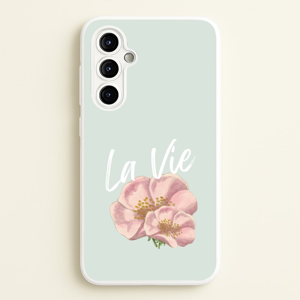 La Vie - Clean Girl Aesthetic Phone Case for Galaxy A54