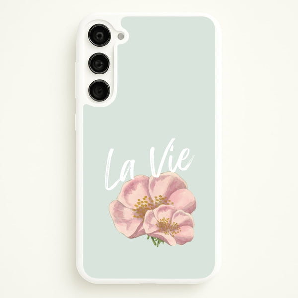 La Vie - Clean Girl Aesthetic Phone Case for Galaxy S23 Plus