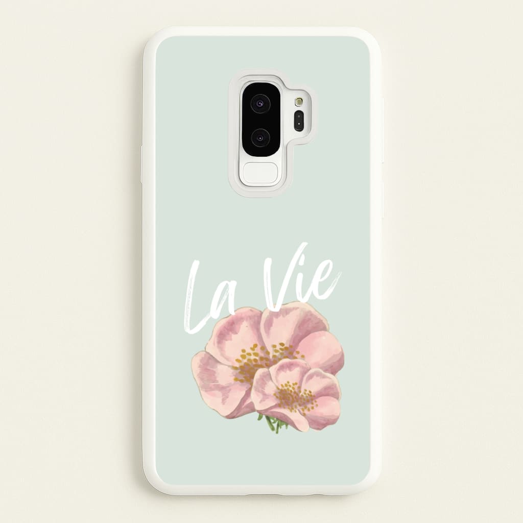 La Vie - Clean Girl Aesthetic Phone Case for Galaxy S9 Plus