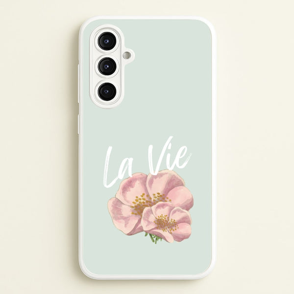 La Vie - Clean Girl Aesthetic Phone Case for Galaxy A16