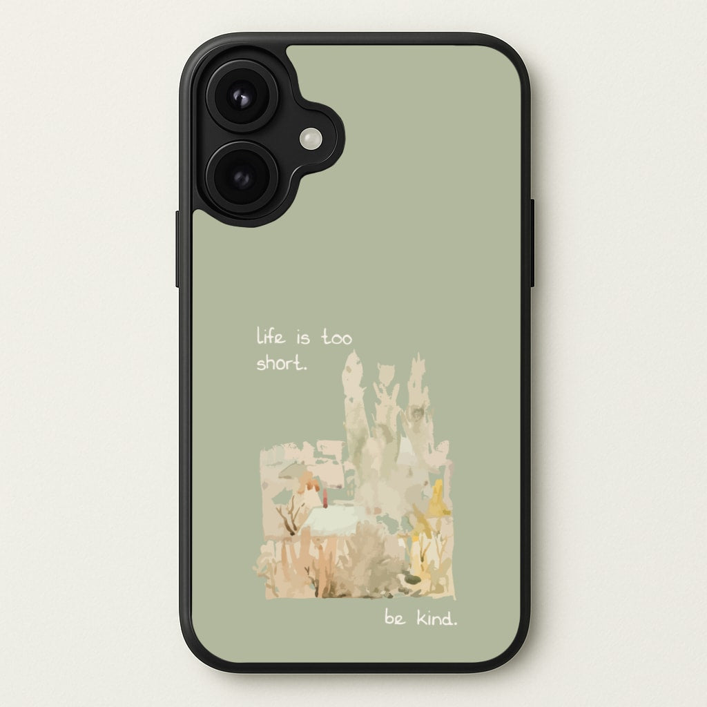 Life Is Too Short Phone Case for iPhone 17