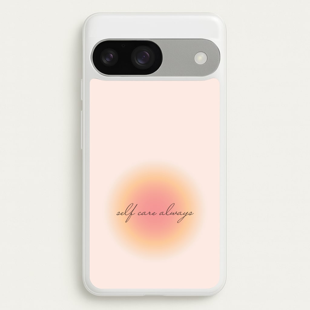 Self Care Always - Clean Girl Aesthetic Phone Case for Google Pixel 9 / 9 Pro