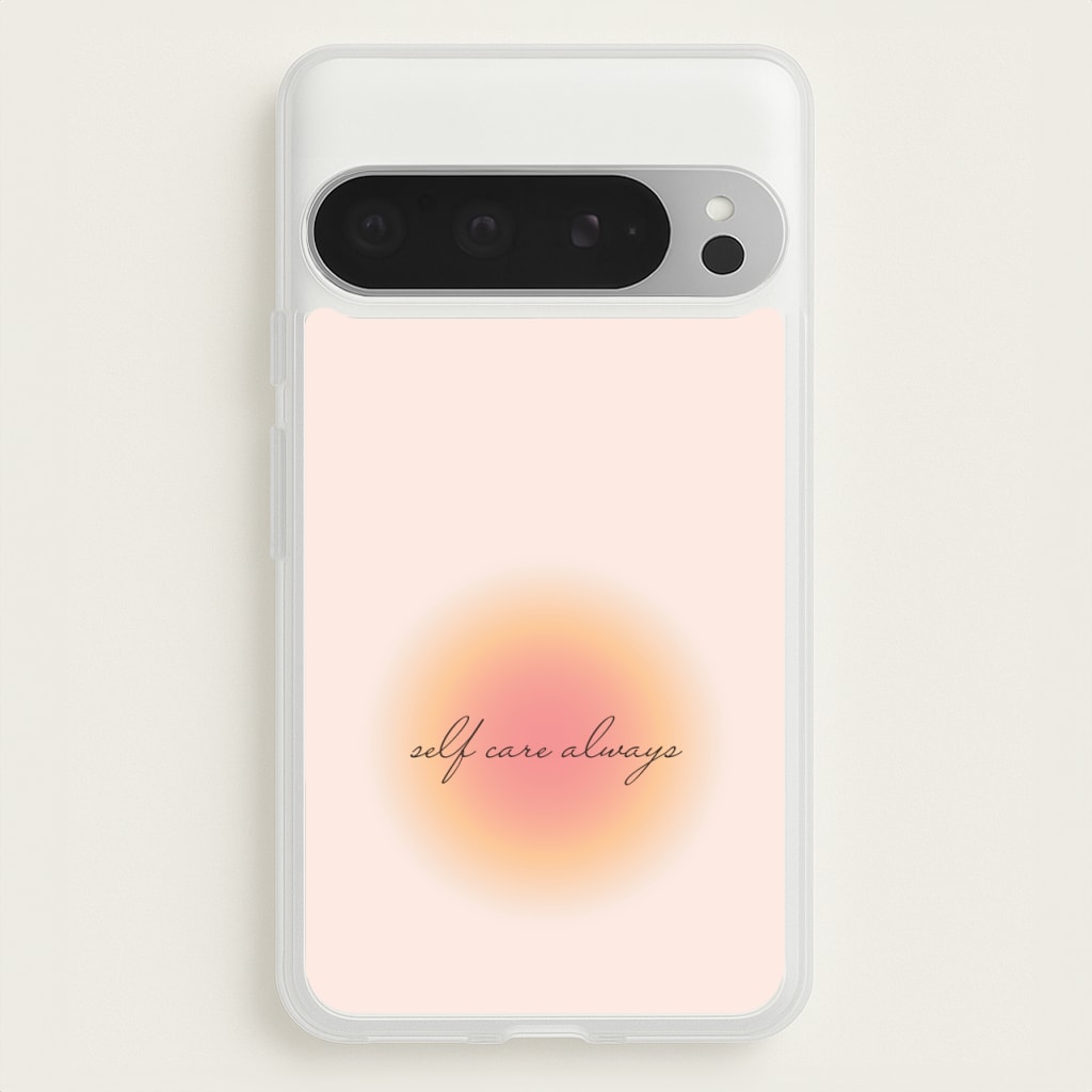 Self Care Always - Clean Girl Aesthetic Phone Case for Google Pixel 9 Pro XL