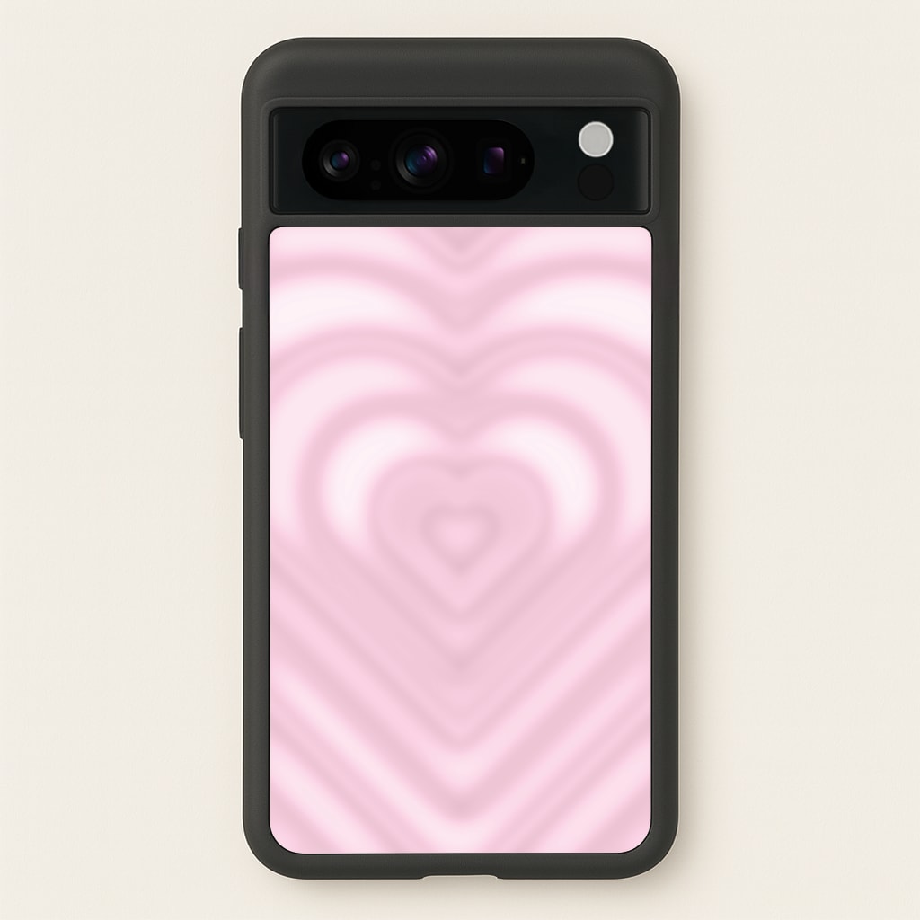 Drippy Love Heart Pink - Clean Girl Aesthetic Phone Case for Google Pixel 8 Pro