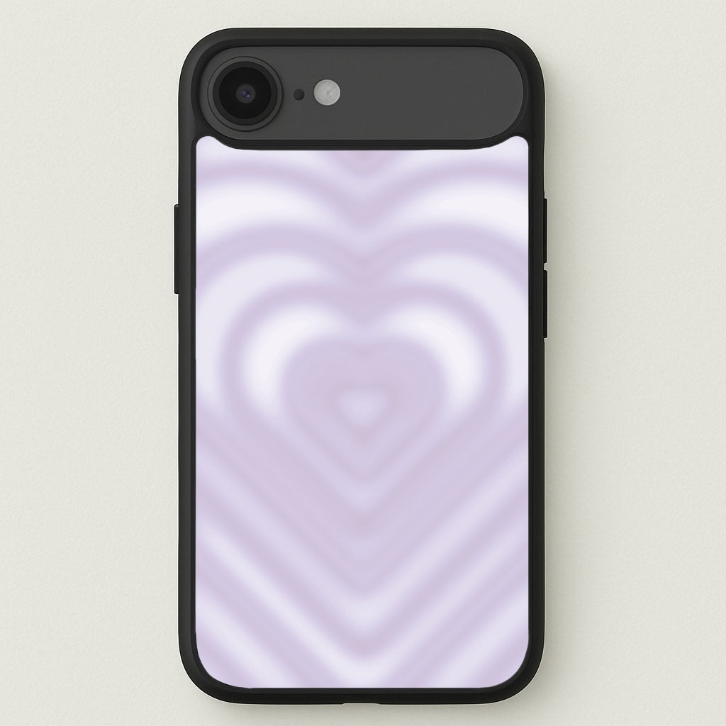 Drippy Love Heart Purple Phone Case for iPhone 17 Air