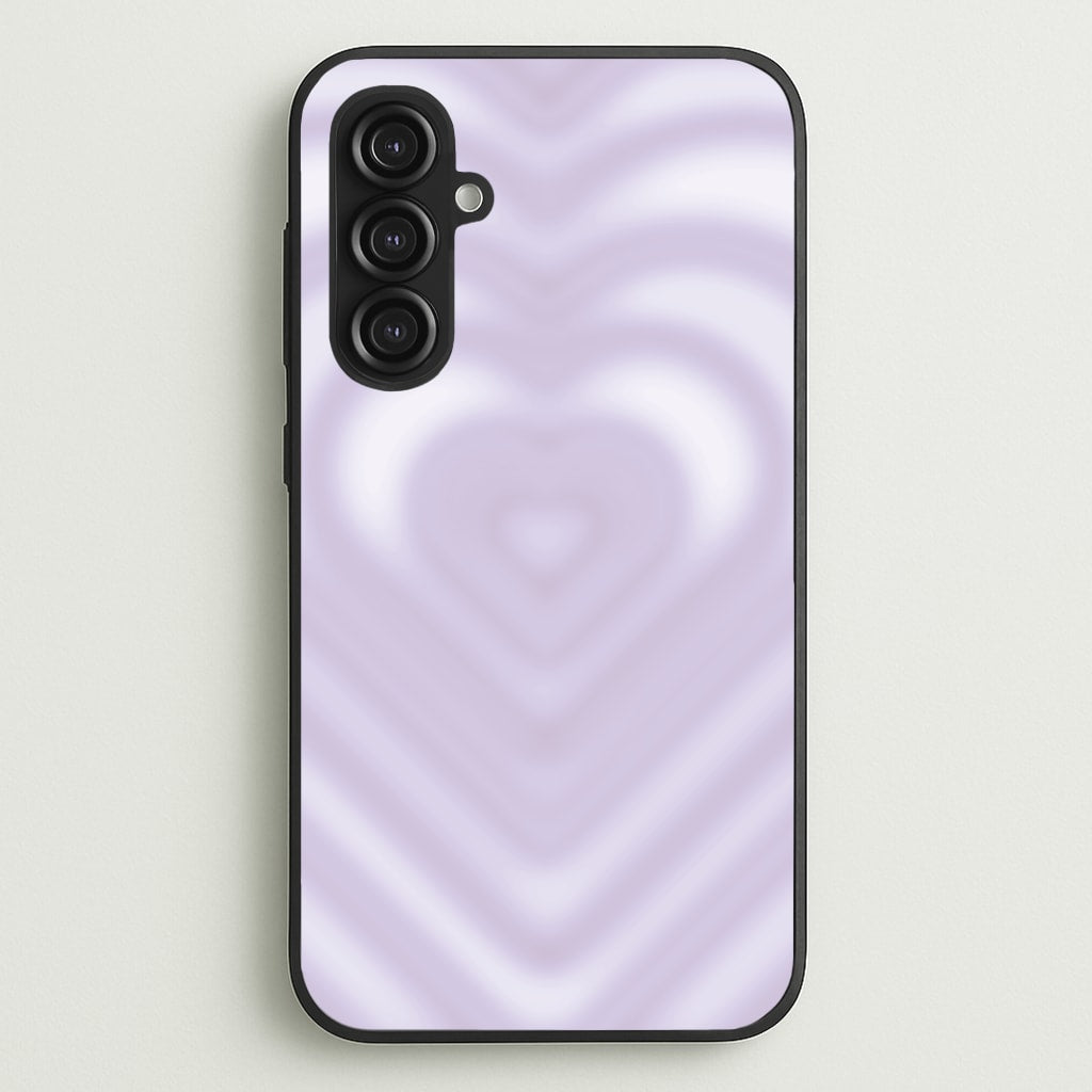 Drippy Love Heart Purple - Clean Girl Aesthetic Phone Case for Galaxy S23FE