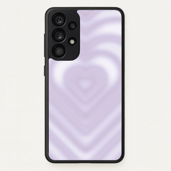 Drippy Love Heart Purple - Clean Girl Aesthetic Phone Case for Galaxy A33