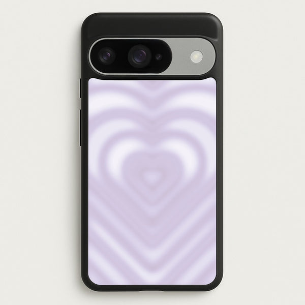 Drippy Love Heart Purple Phone Case for Google Pixel 10 / 10 Pro
