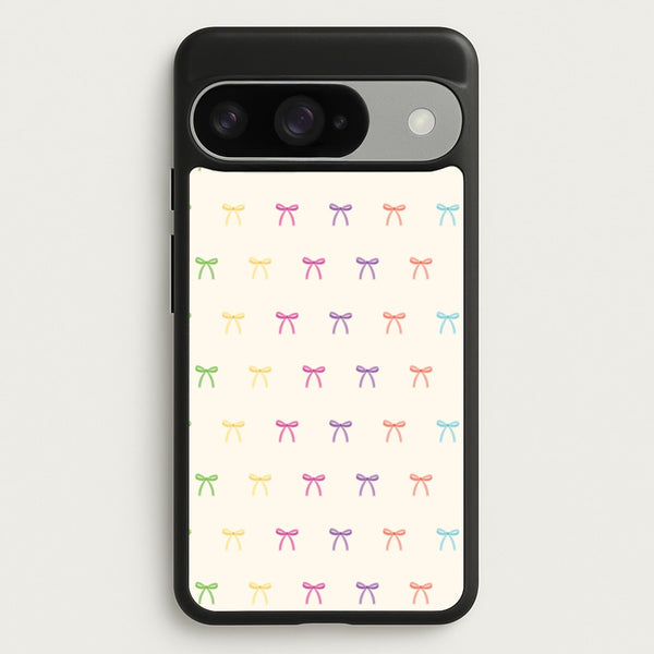 Pastel Ribbons Pattern Phone Case for Google Pixel 10 / 10 Pro